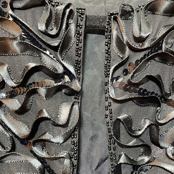 Sweelo 100% Silk Hand Beaded Blazer/Jacket - Picture 4 of 7